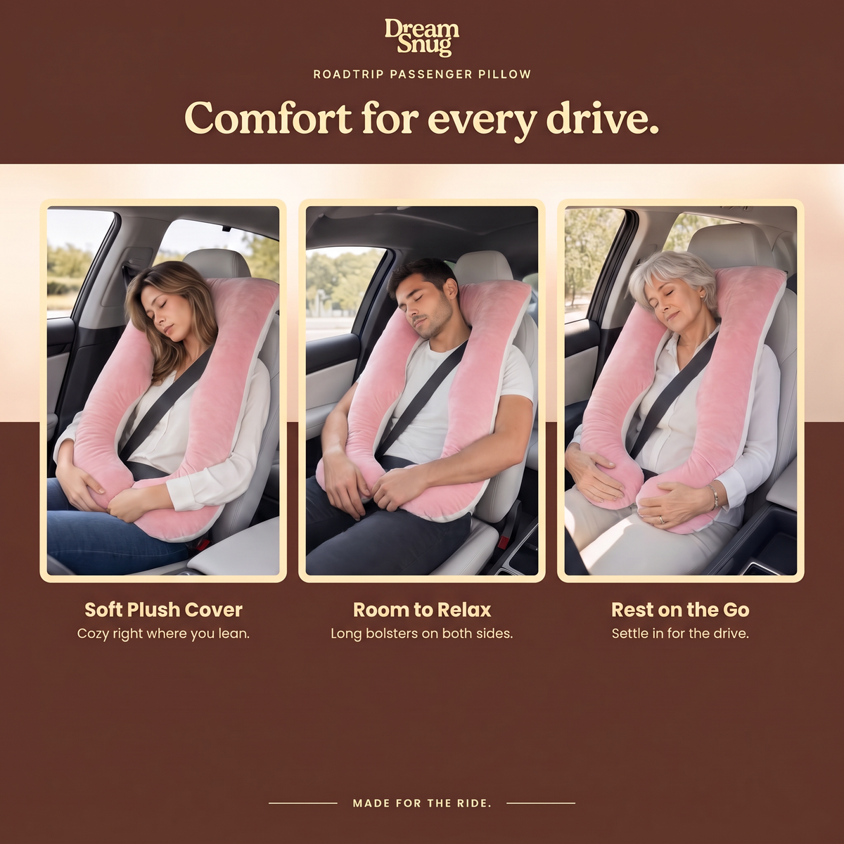 DreamSnug™ Passenger Pillow
