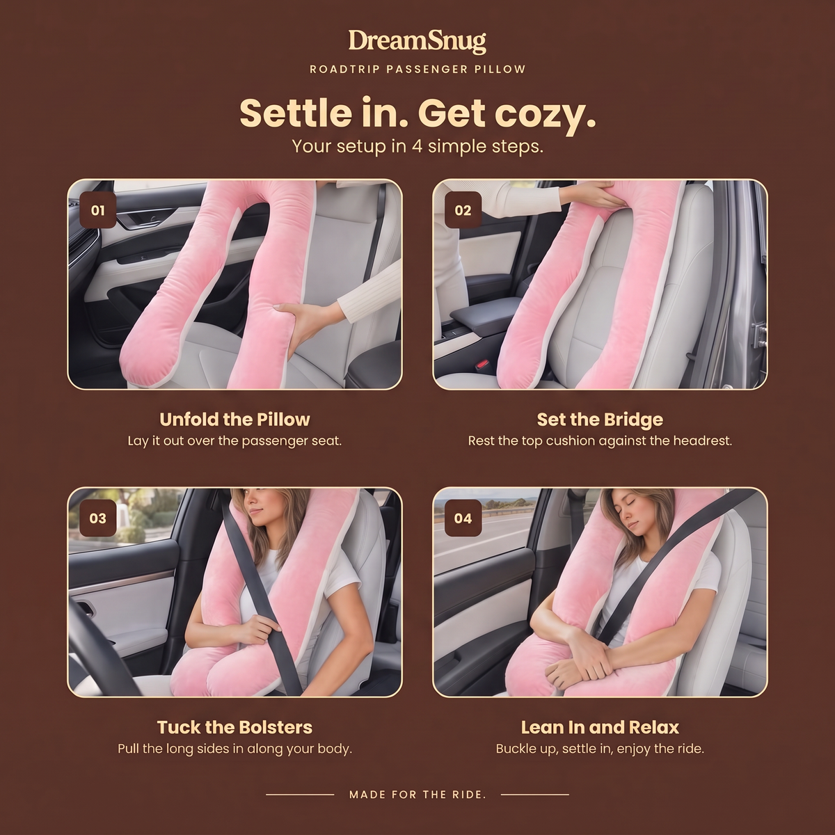 DreamSnug™ Passenger Pillow